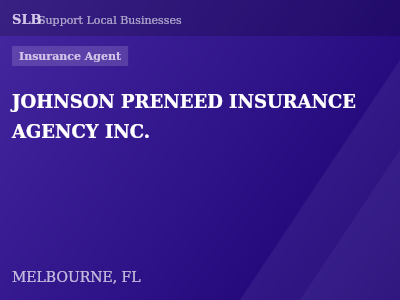JOHNSON PRENEED INSURANCE AGENCY INC. — Insurance Agent in MELBOURNE, FL
