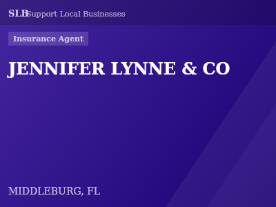 JENNIFER LYNNE & CO — Insurance Agent in MIDDLEBURG, FL