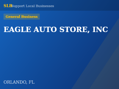 EAGLE AUTO STORE, INC — General Business in ORLANDO, FL