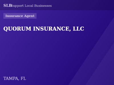 QUORUM INSURANCE, LLC — Insurance Agent in TAMPA, FL
