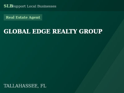GLOBAL EDGE REALTY GROUP — Real Estate Agent in TALLAHASSEE, FL