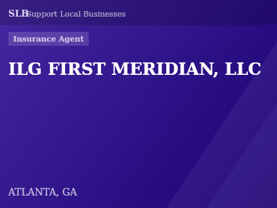 ILG FIRST MERIDIAN, LLC — Insurance Agent in ATLANTA, GA
