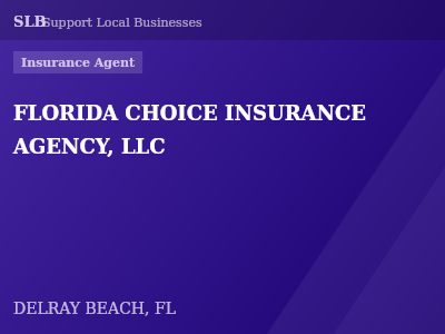 FLORIDA CHOICE INSURANCE AGENCY, LLC — Insurance Agent in DELRAY BEACH, FL