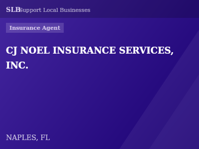 CJ NOEL INSURANCE SERVICES, INC. — Insurance Agent in NAPLES, FL