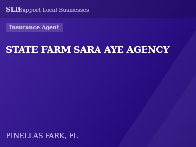 STATE FARM SARA AYE AGENCY — Insurance Agent in PINELLAS PARK, FL