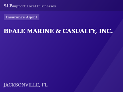 BEALE MARINE & CASUALTY, INC. — Insurance Agent in JACKSONVILLE, FL