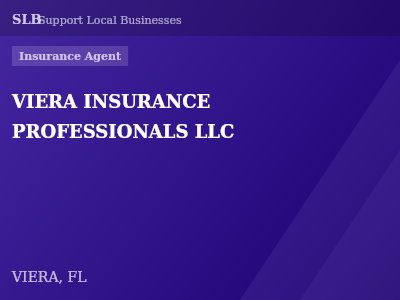 VIERA INSURANCE PROFESSIONALS LLC — Insurance Agent in VIERA, FL