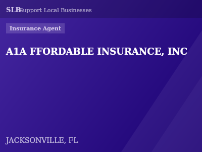 A1A FFORDABLE INSURANCE, INC — Insurance Agent in JACKSONVILLE, FL
