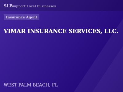 VIMAR INSURANCE SERVICES, LLC. — Insurance Agent in WEST PALM BEACH, FL
