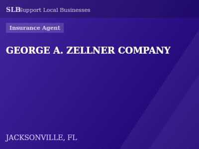 GEORGE A. ZELLNER COMPANY — Insurance Agent in JACKSONVILLE, FL