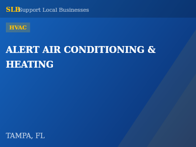 ALERT AIR CONDITIONING & HEATING — HVAC in TAMPA, FL