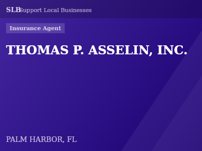 THOMAS P. ASSELIN, INC. — Insurance Agent in PALM HARBOR, FL