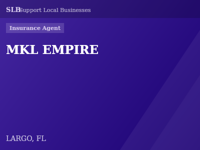 MKL EMPIRE — Insurance Agent in LARGO, FL