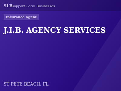 J.I.B. AGENCY SERVICES — Insurance Agent in ST PETE BEACH, FL