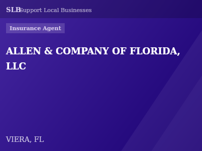 ALLEN & COMPANY OF FLORIDA, LLC — Insurance Agent in VIERA, FL