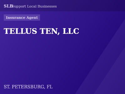 TELLUS TEN, LLC — Insurance Agent in ST. PETERSBURG, FL