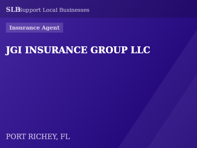 JGI INSURANCE GROUP LLC — Insurance Agent in PORT RICHEY, FL