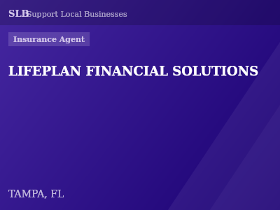 LIFEPLAN FINANCIAL SOLUTIONS — Insurance Agent in TAMPA, FL