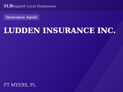 LUDDEN INSURANCE INC. — Insurance Agent in FT MYERS, FL
