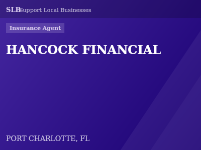 HANCOCK FINANCIAL — Insurance Agent in PORT CHARLOTTE, FL