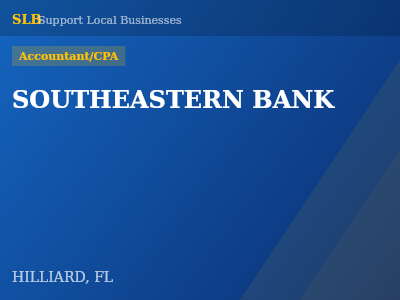 SOUTHEASTERN BANK — Accountant/CPA in HILLIARD, FL