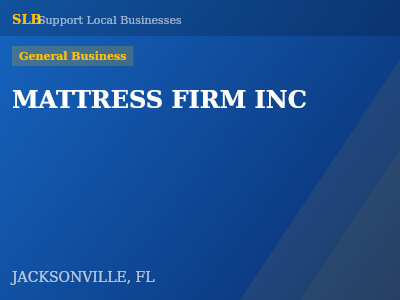 MATTRESS FIRM INC — General Business in JACKSONVILLE, FL