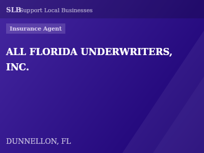 ALL FLORIDA UNDERWRITERS, INC. — Insurance Agent in DUNNELLON, FL