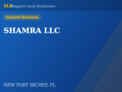 SHAMRA LLC — General Business in NEW PORT RICHEY, FL