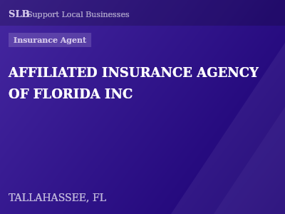 AFFILIATED INSURANCE AGENCY OF FLORIDA INC — Insurance Agent in TALLAHASSEE, FL
