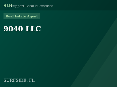 9040 LLC — Real Estate Agent in SURFSIDE, FL