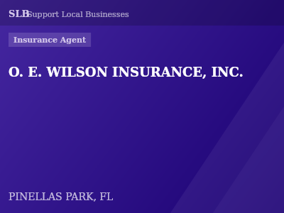 O. E. WILSON INSURANCE, INC. — Insurance Agent in PINELLAS PARK, FL