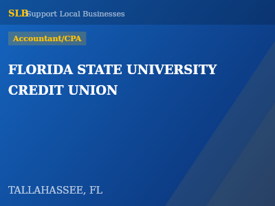 FLORIDA STATE UNIVERSITY CREDIT UNION — Accountant/CPA in TALLAHASSEE, FL