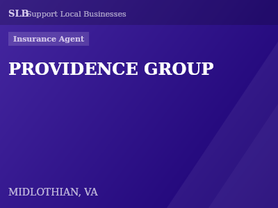 PROVIDENCE GROUP — Insurance Agent in MIDLOTHIAN, VA