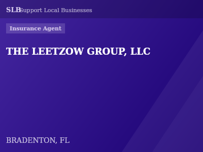 THE LEETZOW GROUP, LLC — Insurance Agent in BRADENTON, FL