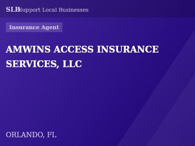 AMWINS ACCESS INSURANCE SERVICES, LLC — Insurance Agent in ORLANDO, FL