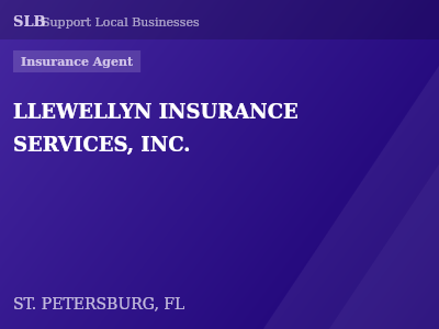 LLEWELLYN INSURANCE SERVICES, INC. — Insurance Agent in ST. PETERSBURG, FL