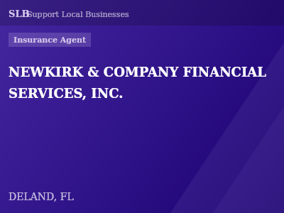 NEWKIRK & COMPANY FINANCIAL SERVICES, INC. — Insurance Agent in DELAND, FL