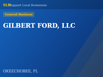 GILBERT FORD, LLC — General Business in OKEECHOBEE, FL