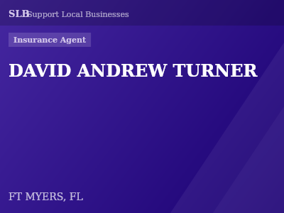 DAVID ANDREW TURNER — Insurance Agent in FT MYERS, FL