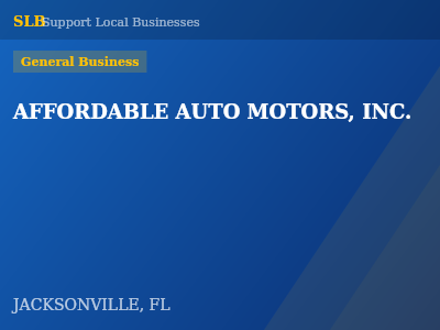 AFFORDABLE AUTO MOTORS, INC. — General Business in JACKSONVILLE, FL