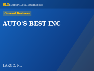 AUTO'S BEST INC — General Business in LARGO, FL