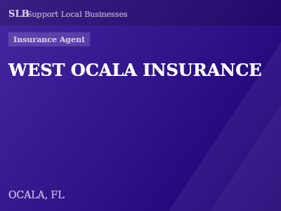 WEST OCALA INSURANCE — Insurance Agent in OCALA, FL