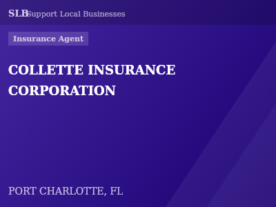 COLLETTE INSURANCE CORPORATION — Insurance Agent in PORT CHARLOTTE, FL