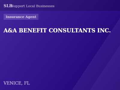 A&A BENEFIT CONSULTANTS INC. — Insurance Agent in VENICE, FL