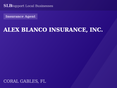 ALEX BLANCO INSURANCE, INC. — Insurance Agent in CORAL GABLES, FL
