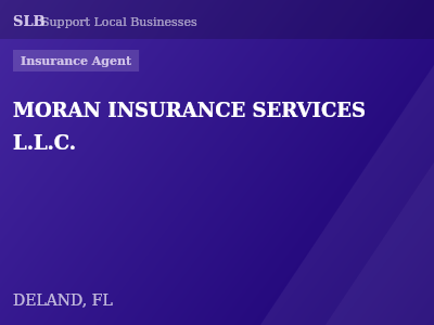 MORAN INSURANCE SERVICES L.L.C. — Insurance Agent in DELAND, FL