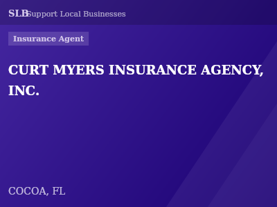 CURT MYERS INSURANCE AGENCY, INC. — Insurance Agent in COCOA, FL