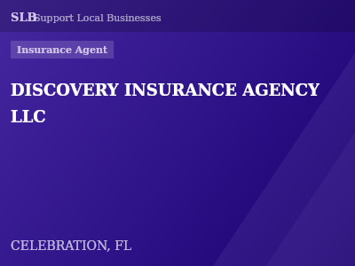 DISCOVERY INSURANCE AGENCY LLC — Insurance Agent in CELEBRATION, FL