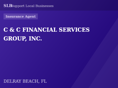 C & C FINANCIAL SERVICES GROUP, INC. — Insurance Agent in DELRAY BEACH, FL