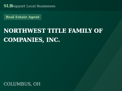 NORTHWEST TITLE FAMILY OF COMPANIES, INC. — Real Estate Agent in COLUMBUS, OH